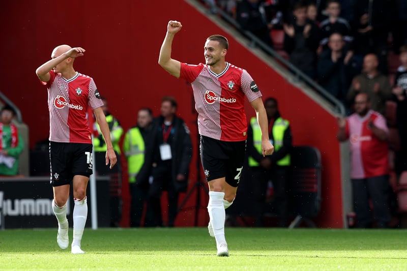 Scored his first goal of the season as Southampton beat Birmingham City. Also won three aerial duels and made four clearances. 