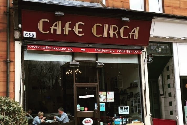 Another loved West End spot amongst our readers was Cafe Circa in Broomhill which has been based on Crow Road since 2006. 