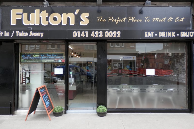 Fulton’s have been serving the people of Govanhill for over 21 years. Order the soup and sandwich deal which is perfect on a cold day. 