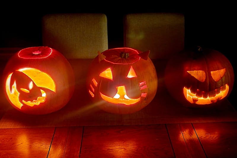 Some great carvings on these pumpkins
Credit: Danielle Surrey 