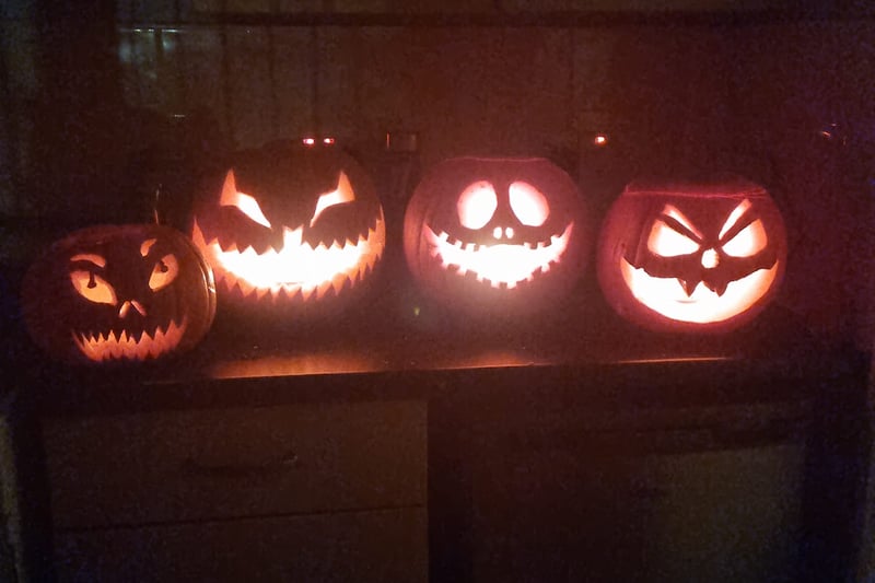 A family of pumpkins 
Credit: Dot Wilson-Newcombe