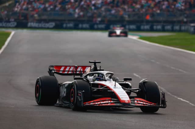 Ollie Bearman made history by becoming the youngest British driver to take part in a Formula One weekend. (Picture: Sam Bloxham/LAT/Haas F1/PA Wire)
