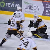 There is concern for Nottingham Panthers player, Adam Johnson, following a serious on-ice incident yesterday (Photo:Archive image from 2022)