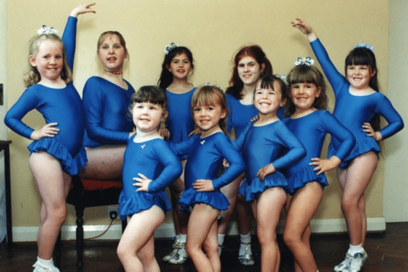 Look at the happy faces from these students at the Vivien School of Dancing in June 1995. Photo: Shields Gazette