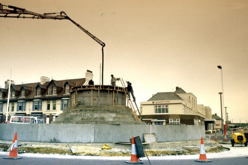 Under construction in 1989. Tell us if you watched the work in progress.