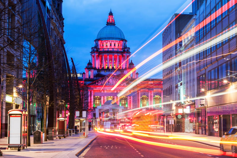 A trip to Belfast starts at £36.