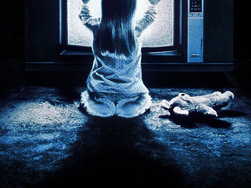 'It knows what scares you'. The little child, the TV - the impending horror of Poltergeist. 80s classic. So so memorable.