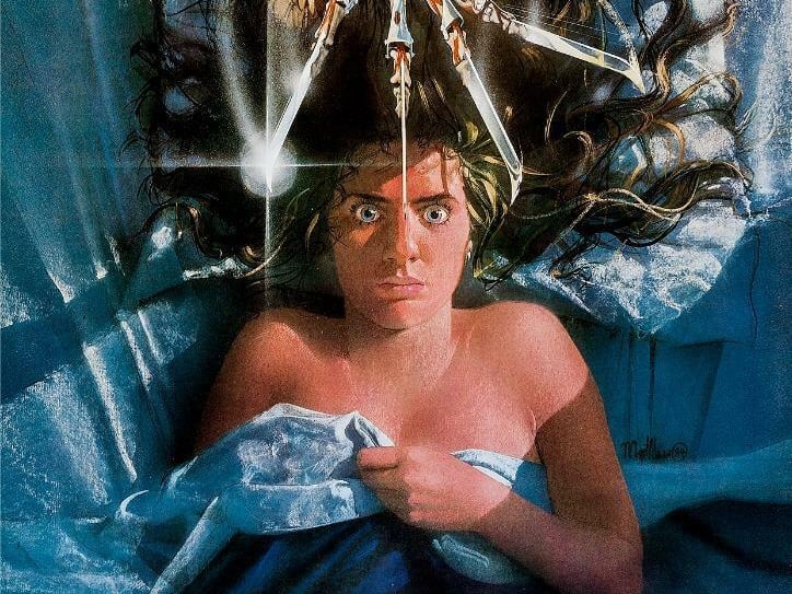 The first glance of Freddy Kreuger's claw and the nightmare that continues to this day. Classic.