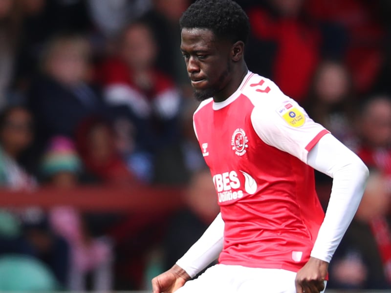 Rangy midfielder with ability to drive forward signed a new deal keeping him at Fleetwood until summer of 2026 in January.