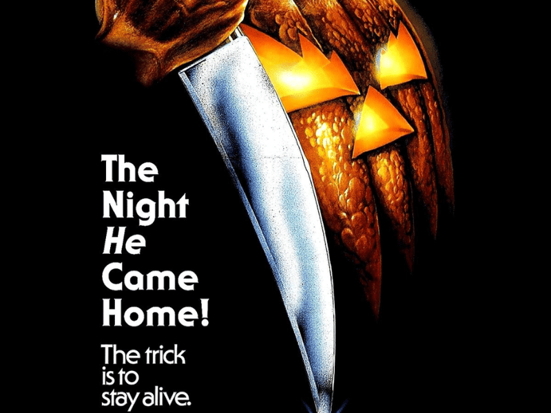 'The night HE came home'. The ultimate horror movie poster ever? It would be hard to disagree with John Carpenter's 1978 iconic film as anything other than the ultimate scary film - and it comes complete with an amazing poster that will live forever. It's called Halloween for crying out loud!