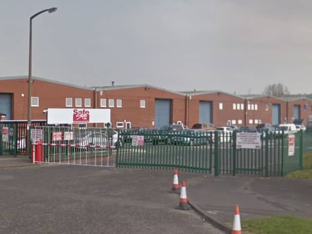 Safestyle UK's factory in Wombwell, Barnsley. The company has ceased trading and been placed into administration, with most of its 750 staff being made redundant. Photo: Google