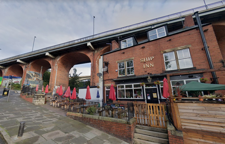 Well known as a top summer option, Ouseburn’s vegan pub the Ship Inn has inside seating and the fireplace can keep the whole building toasty on winter afternoons.