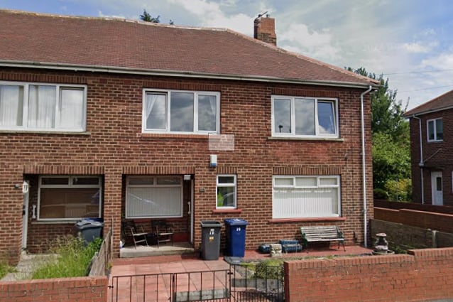 The one bedroom ground floor flat in this property is currently on the market for £40,000.