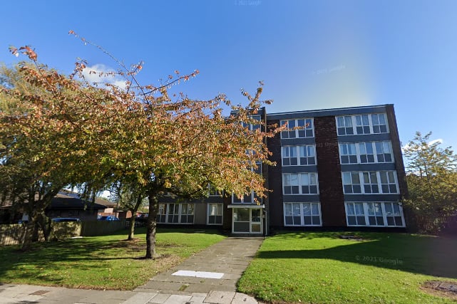 A one bedroom flat in this Jarrow block is currently on the market for £39,950.