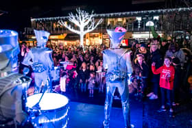 Fox Valley Christmas lights switch-on in 2022.