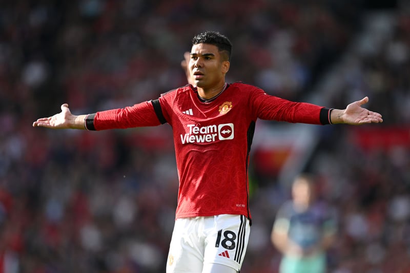 Ten Hag revealed Casemiro was in  a ‘race against time’ to play versus Man City but wasn’t involved in the matchday squad. 