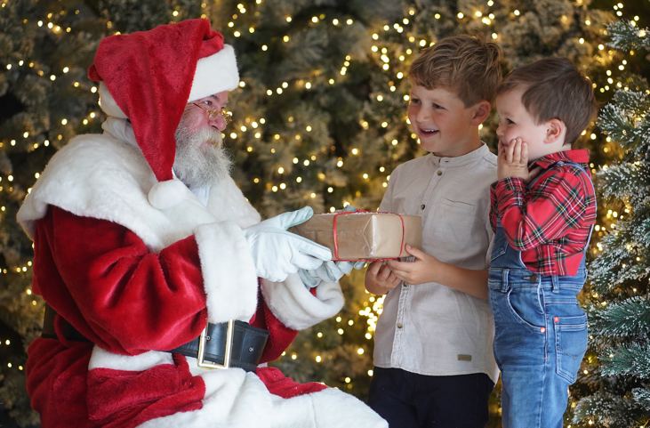 Children will be welcomed by Santa’s elves who will take them through a Christmas tree forest spotting magical characters along the way, before making a special item to take home. Once they’ve spent time with Santa’s elves, they’ll get the chance to meet Santa Claus himself.