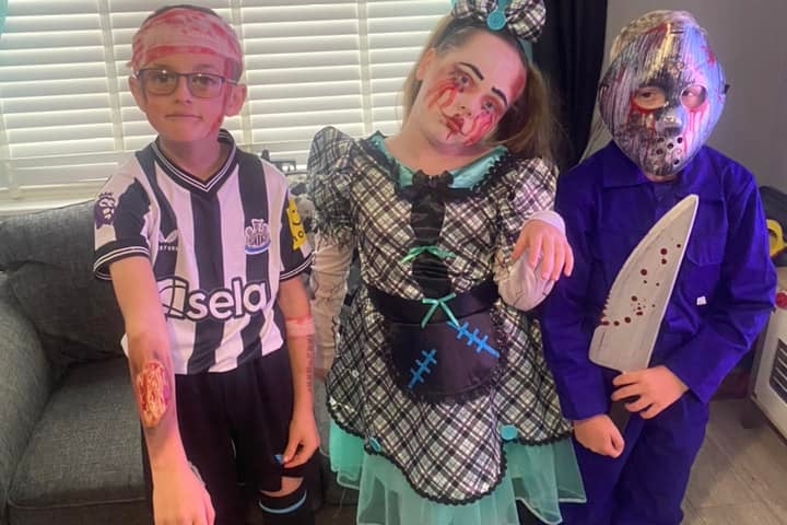 These children are ready to scare for Halloween
Credit: Charlotte Porter