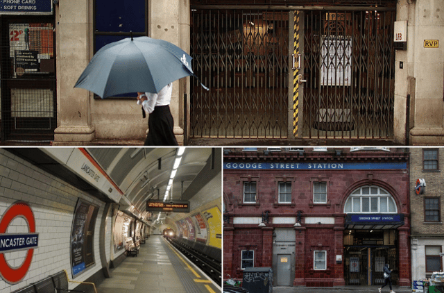 The Tube stations with the most closures in 2023