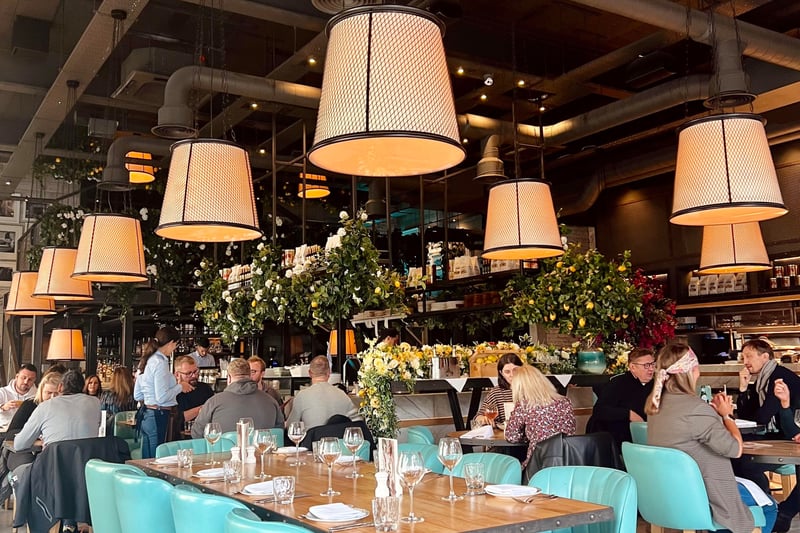 Riva Blu is at number three and is a perfect choice for a birthday meal or special occasion. The restaurant serves authentic Italian food and has a great vegan range too.