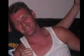 Shane Bladen, who was found dead near in a car near a garden centre in Barnsley, has been described in a tribute by his son as a loving dad. Picture: The Exley family