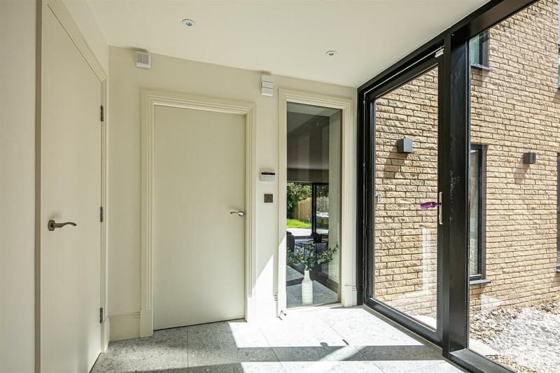 Patio doors on entry to the property lets natural light around the home, giving it a light and airy atmosphere.
