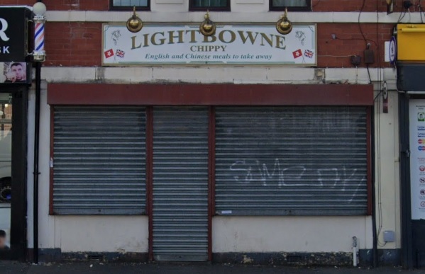 Lightbowne Chippy / 362 Lightbowne Road, Manchester, M40 0HJ / Rating 1 / Verdict: Needs major improvement