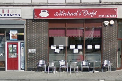 Michael’s Cafe on South Shields’ Market Place has a 4.5 rating from 151 reviews. 