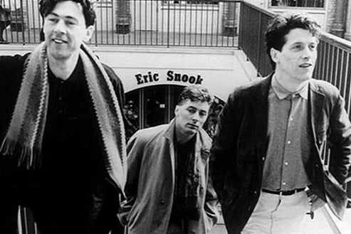 The Blue Nile pictured back in the eighties. 