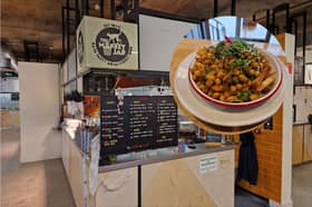 The Monkey Jar at Sheffield's Kommune food hall serves what must be one of Britain's poshest curry and chips