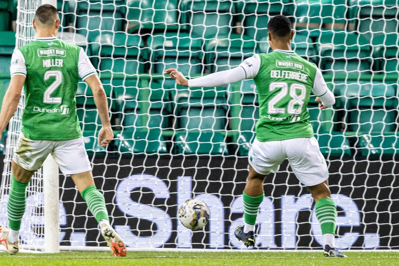Ross County equalise following an own goal from Hibs.
