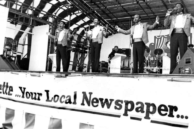 The Drifters in South Tyneside in 1991. Did you go to see them? Photo: Shields Gazette