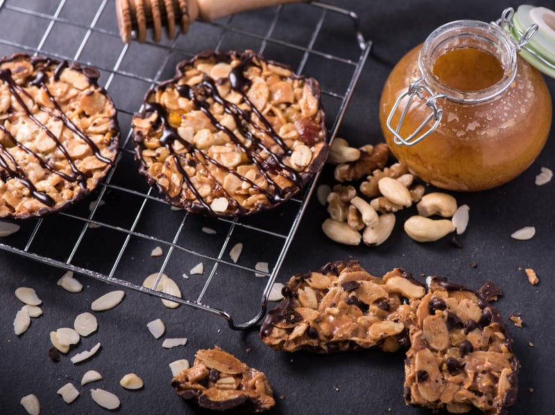 During series five Berry tasked bakers with creating 18 florentines for their technical challenge during biscuit week. It clearly sparked the curiosity of many home bakers and was the most searched for recipe during the season. 