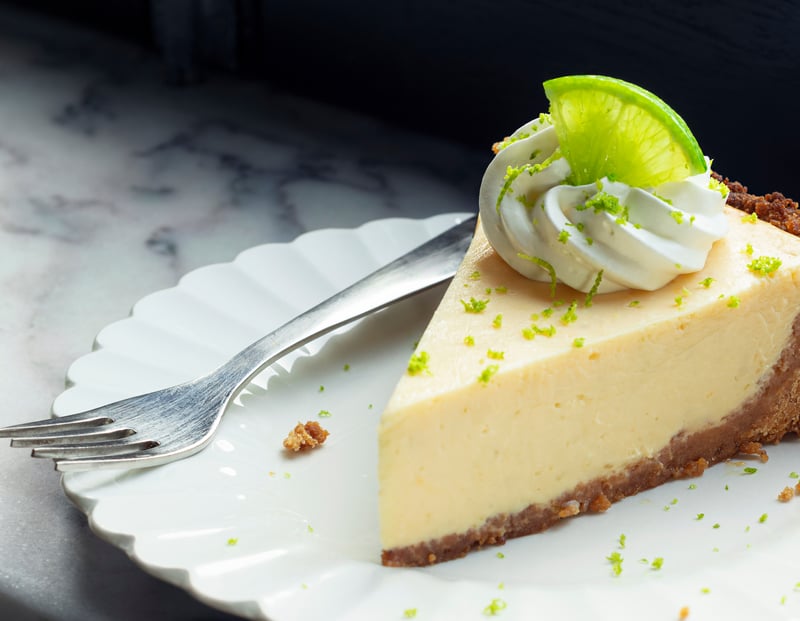 Another pie success story, this time the most searched recipe on the show goes to baker Ryan Chong, whose key lime pie impressed the judges so much that they labelled it the "best bake of all three series".