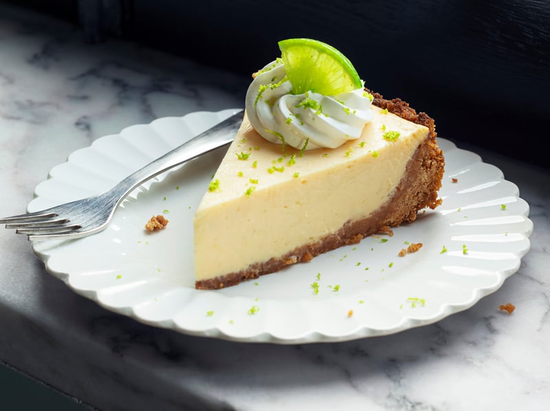 Another pie success story, this time the most searched recipe on the show goes to baker Ryan Chong, whose key lime pie impressed the judges so much that they labelled it the "best bake of all three series".