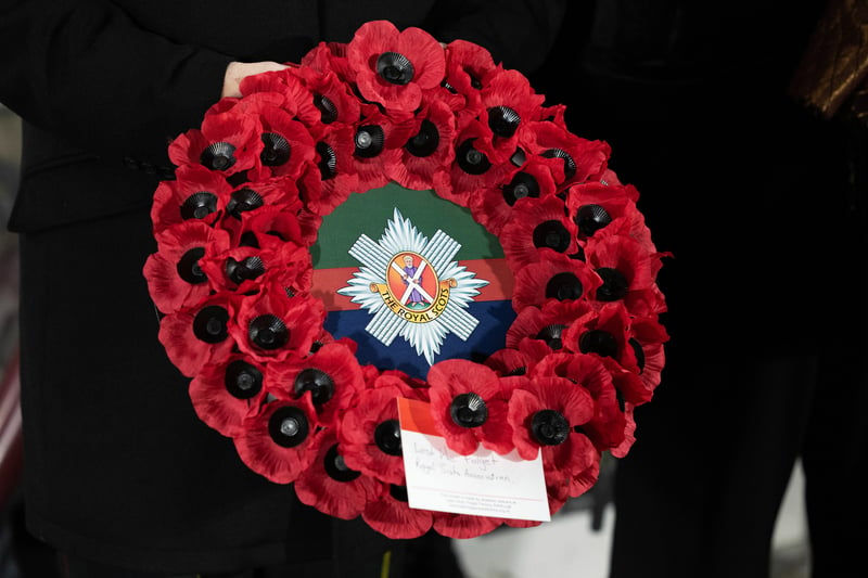 Remembrance day at Tynecastle