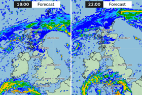 Sheffield will escape the brunt of Storm Ciaran this week, with no weather warnings currently in place. But heavy rain will arrive on Thursday to batter the Steel City. (Credit: Met Office)