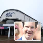 Comedian Jimmy Carr has announced a Sheffield Arena show. Picture (inset): Peter Byrne/PA Wire. 