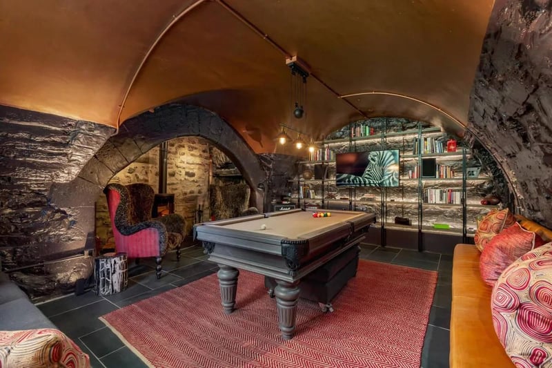 A games room is perfect for a few frames of pool after dinner.