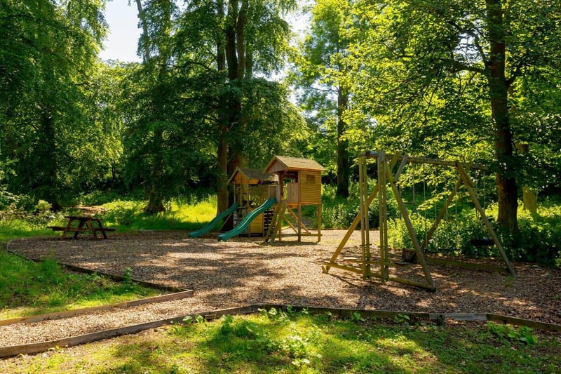 The youngsters will be kept entertained with a children’s adventure playground complete with treehouse and zip-line.