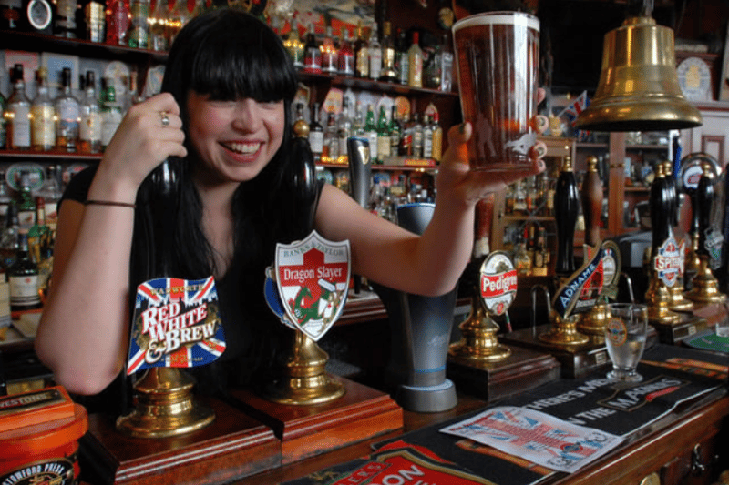Grace Robson at the Steamboat as she gets ready for a beer festival in 2012. Photo: Iain Brown