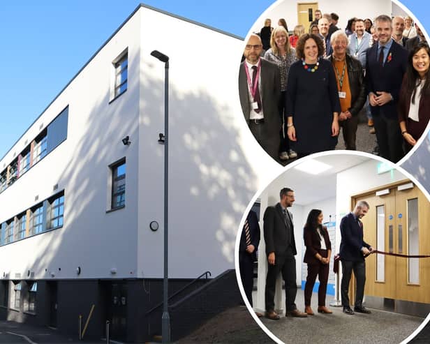 A new three-storey classroom block has been opened at Silverdale School to help Sheffield cope with an urgent need for more secondary places.