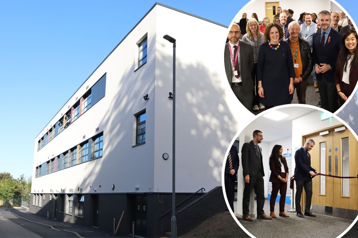 Sheffield's Silverdale School cuts ribbon on three-storey classroom block