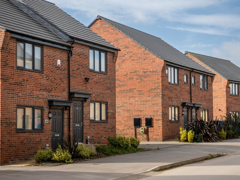"The development comprises a range of two, three and four bedroom houses."