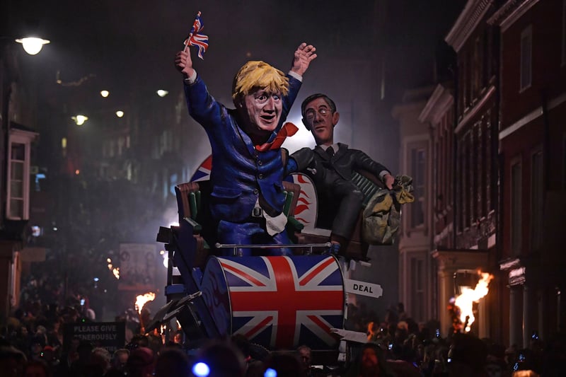 Jacob Rees-Mogg and Boris Johnson (Getty Images)