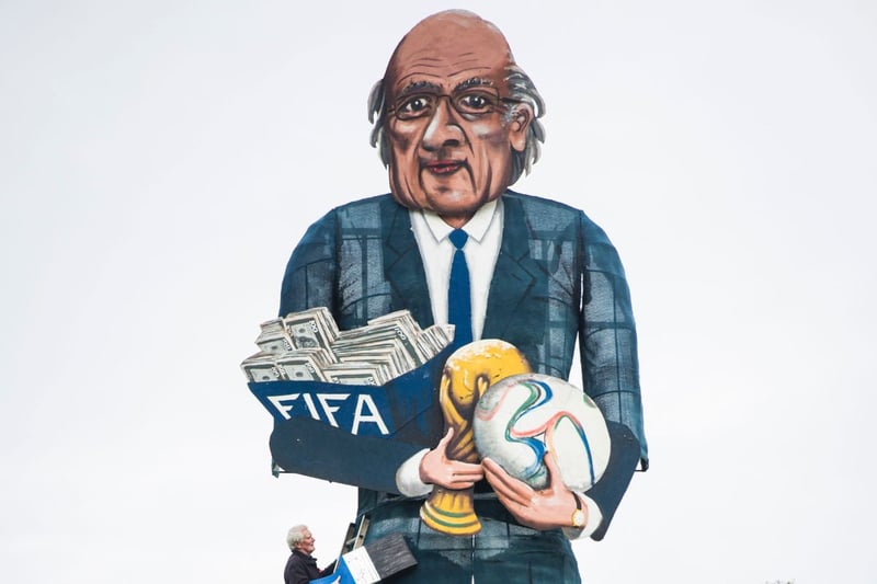 Sepp Blatter (JACK TAYLOR/AFP via Getty Images)