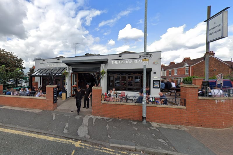 The Bishop Blaize, located at 708 Chester Road, Stretford, sells a pint of Carling for £3.43