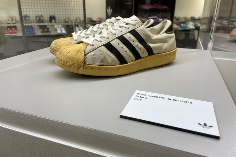 Some of the shoes on display at Originals Newcastle are more than half a century old.
