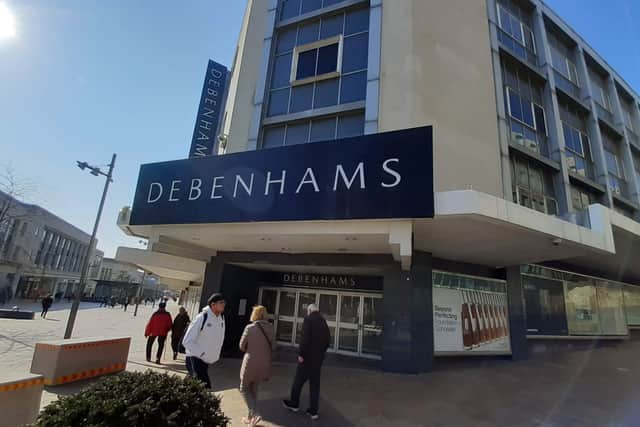 Debenhams on The Moor is set to reopen before Christmas