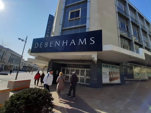 Debenhams on The Moor is set to reopen before Christmas